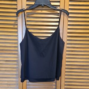 Athleta Black Spaghetti-Strap Camisole